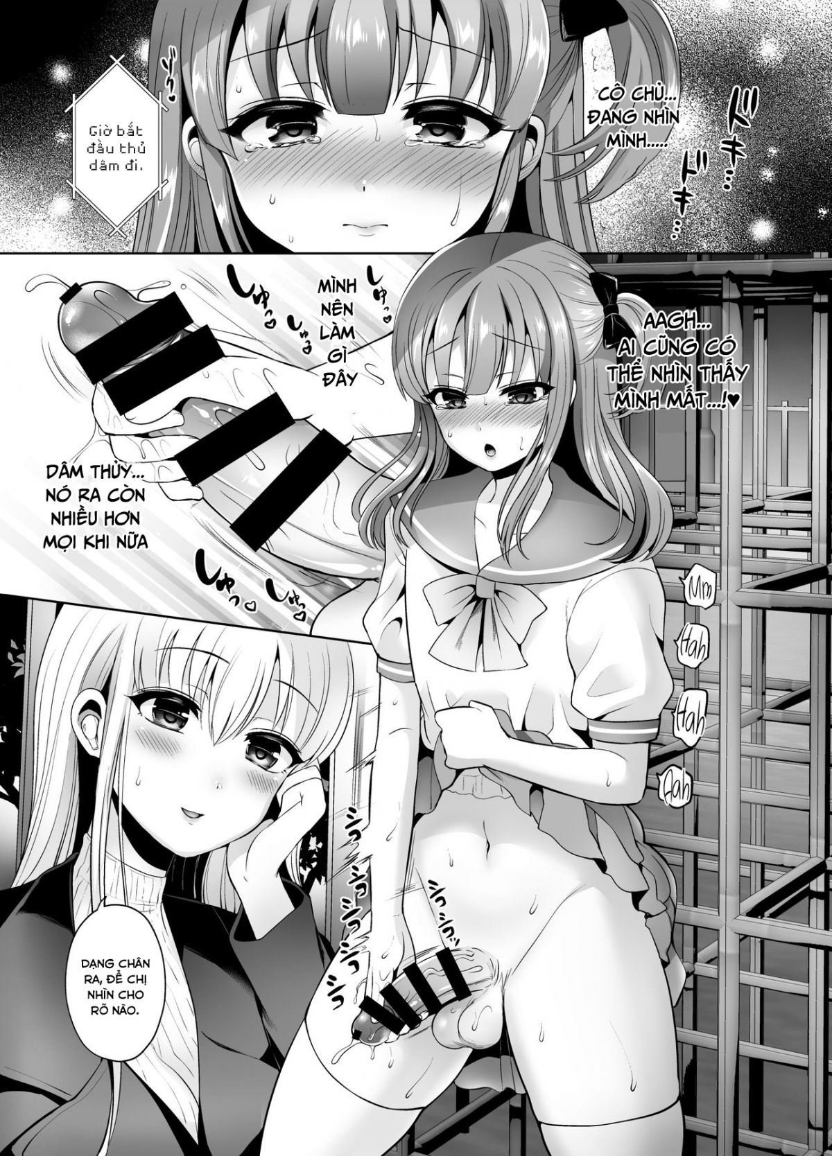 Đọc truyện hentai Futanari Goshujin-sama to Josoushi no Ama Love Choukyou Nikki - Oneshot