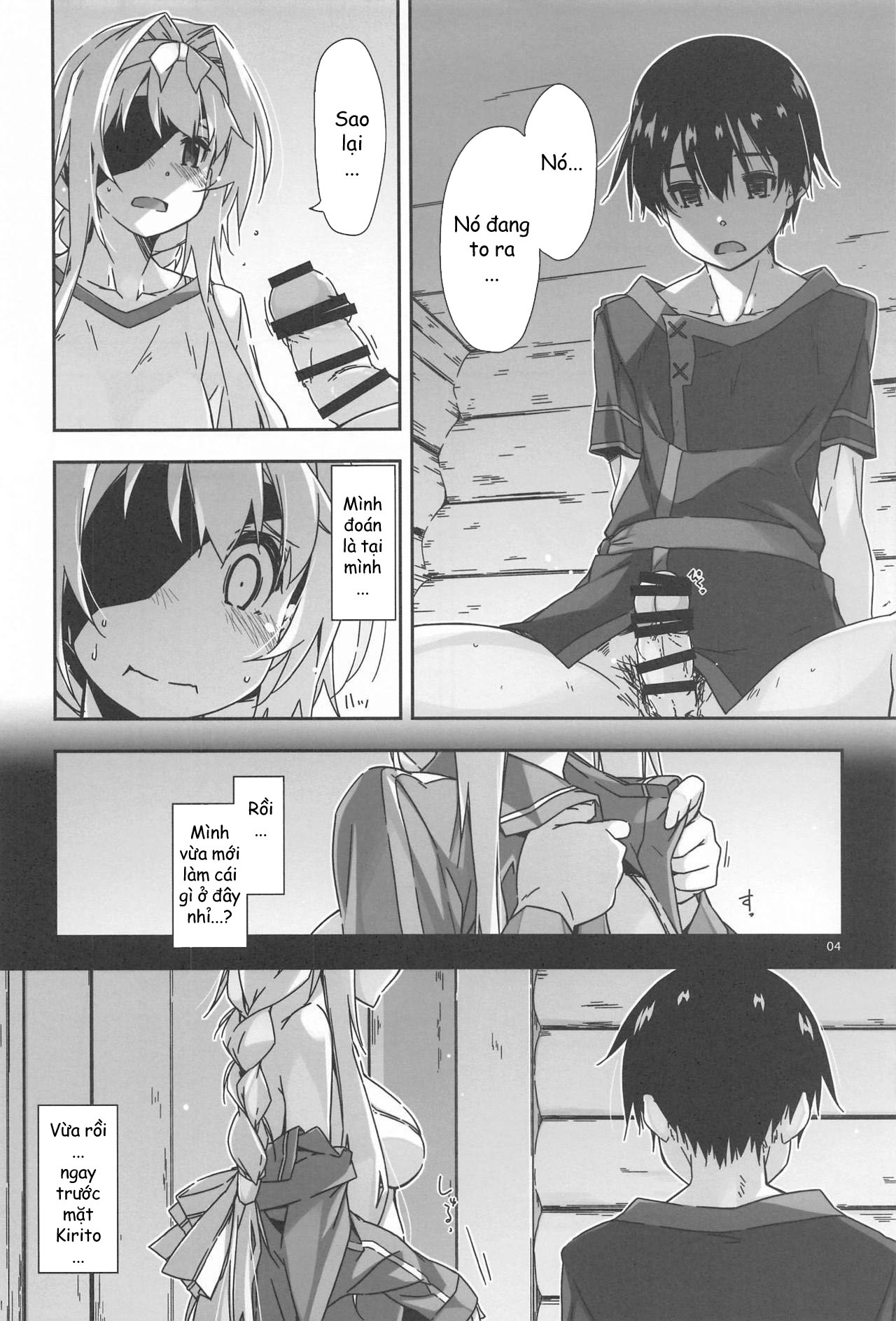 Đọc truyện hentai Alice no Naisho (Sword Art Online) - Oneshot
