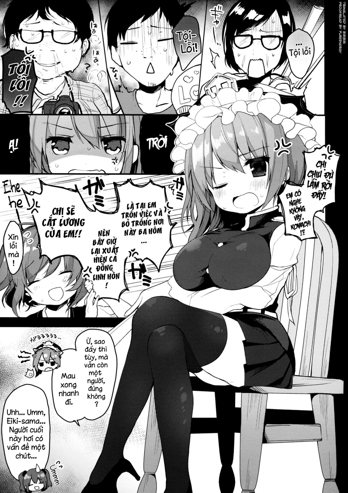 Đọc truyện hentai Ichinichi Kanojo (Touhou Project) - Oneshot