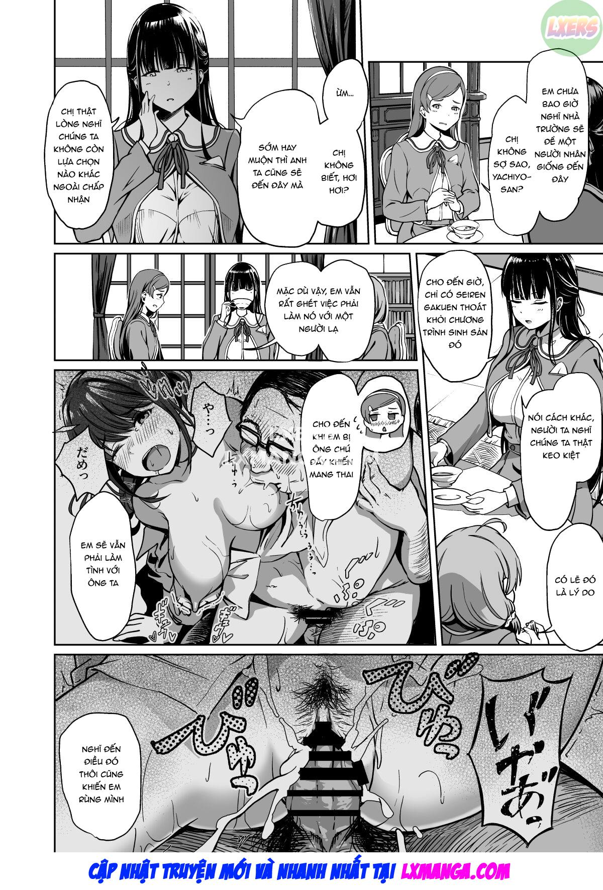 Đọc truyện hentai Học viện giao phối miễn phí - Chap 2 - [END]