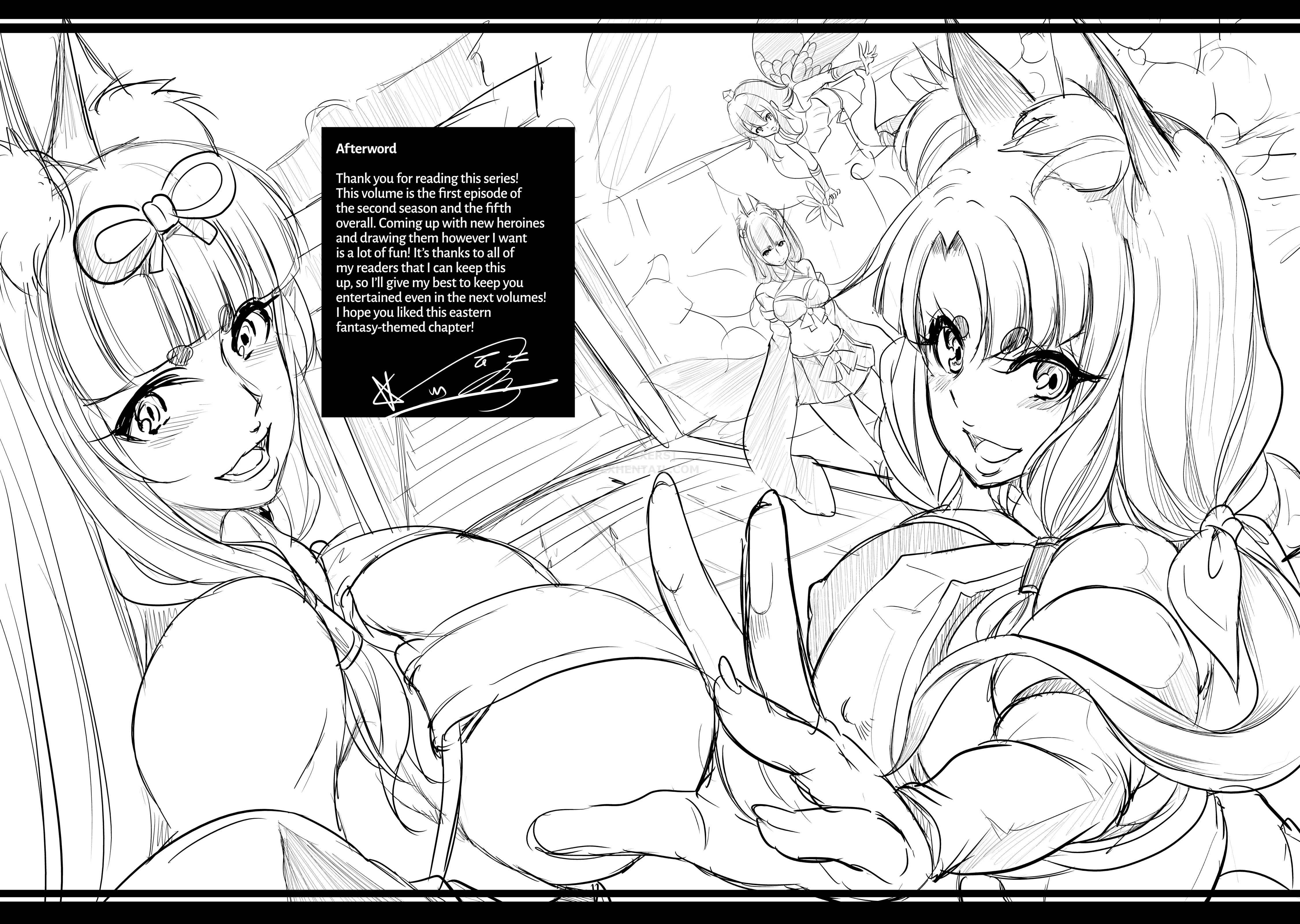 Đọc truyện hentai My Harem in Another World Collection - Chap 5 - Cumming with the Kami! Fluffy ❤️ Fucking