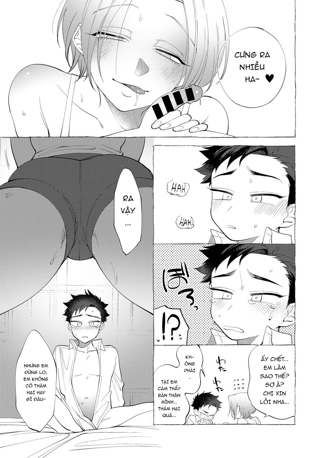 Đọc truyện hentai Bài học từ chị gái - Oneshot