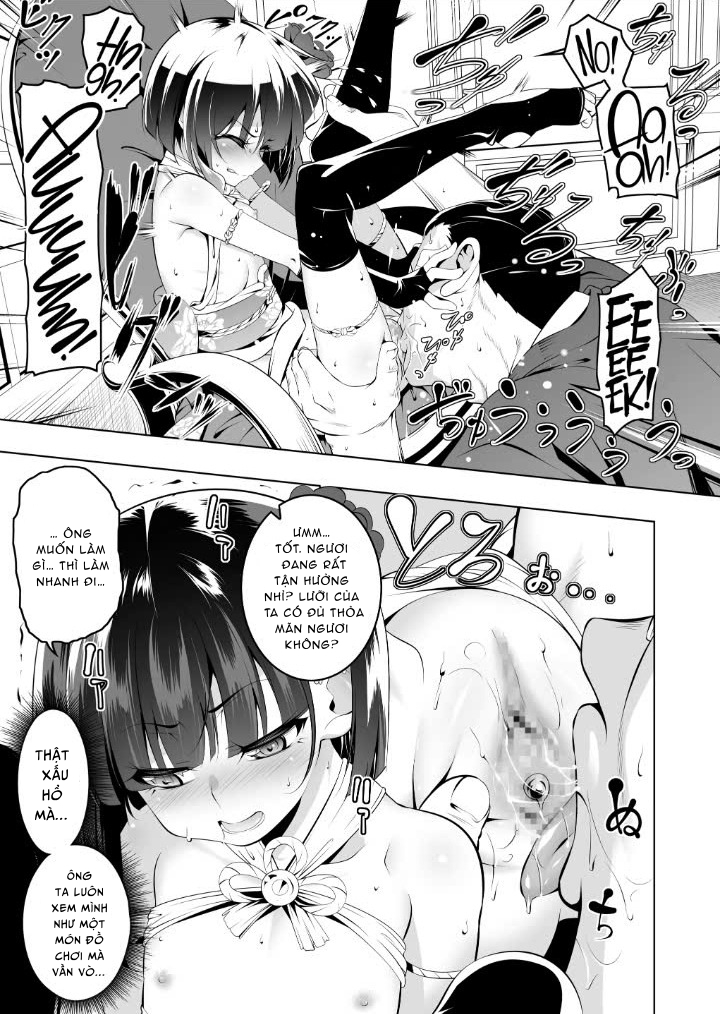 Đọc truyện hentai Koushoku no Chuugi Kunoichi Botan Ni - Oneshot