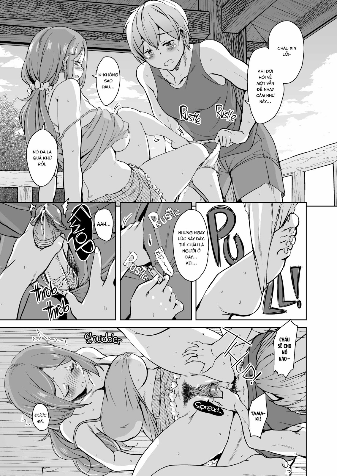 Đọc truyện hentai Tropical Island Maniacs: My Host Family is so Lewd! - Chap 4