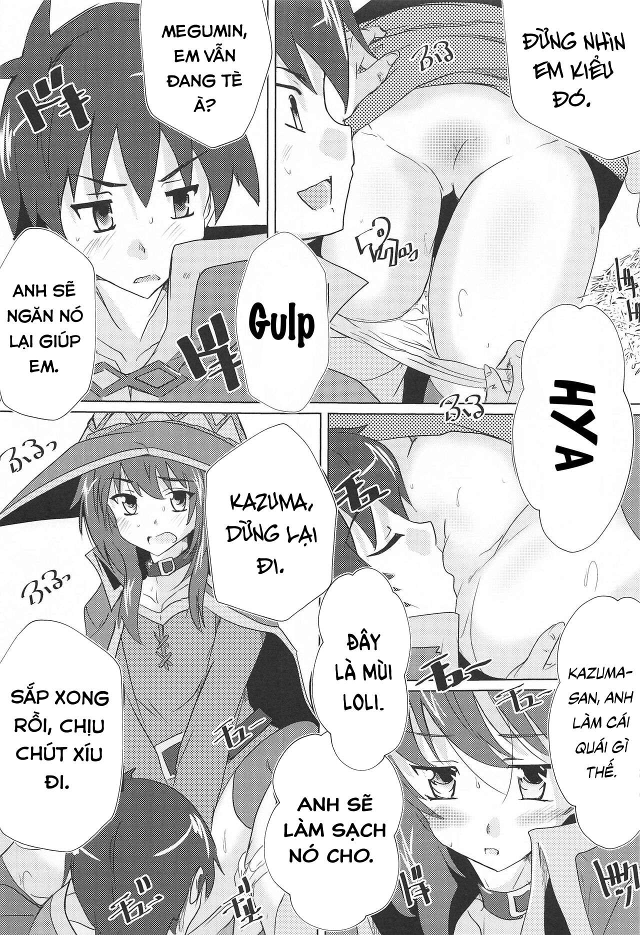 Đọc truyện hentai Cuộc sống thường nhật của Megumin - Oneshot