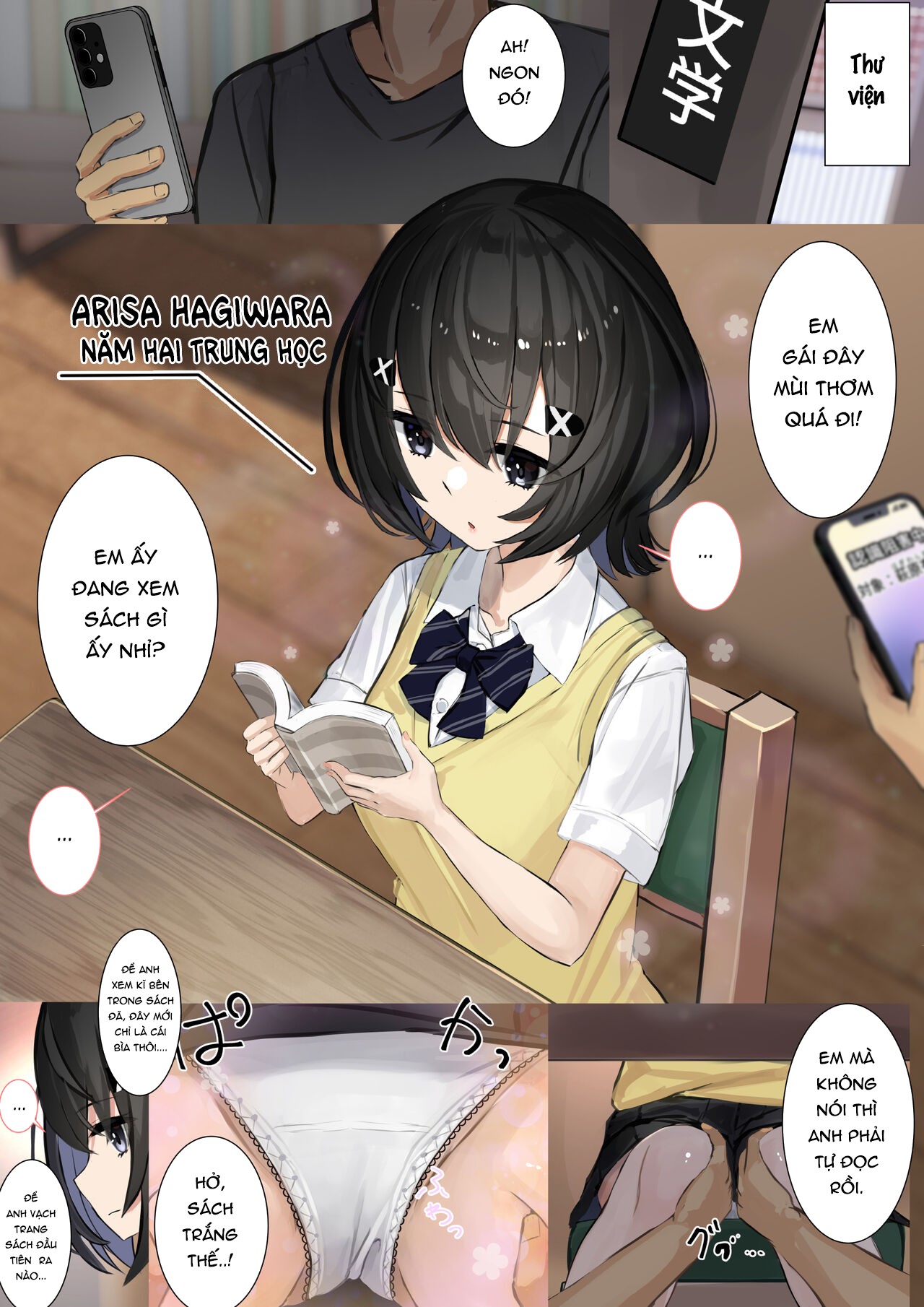Đọc truyện hentai Sử dụng ứng dụng chặn nhận thức để hiếp dâm nữ sinh (10) - Oneshot
