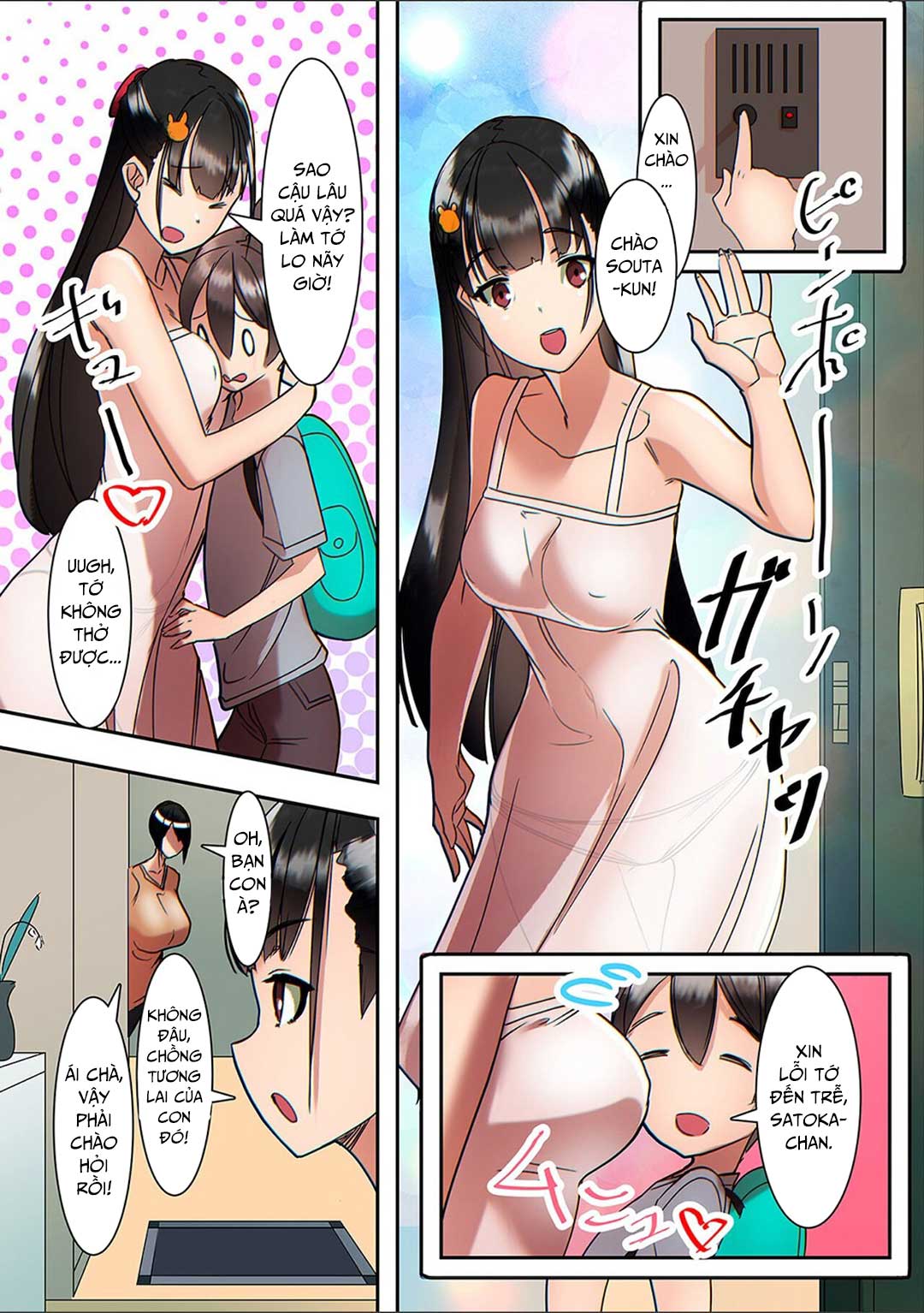 Đọc truyện hentai Beautiful Wife On The Punishment Train - Oneshot