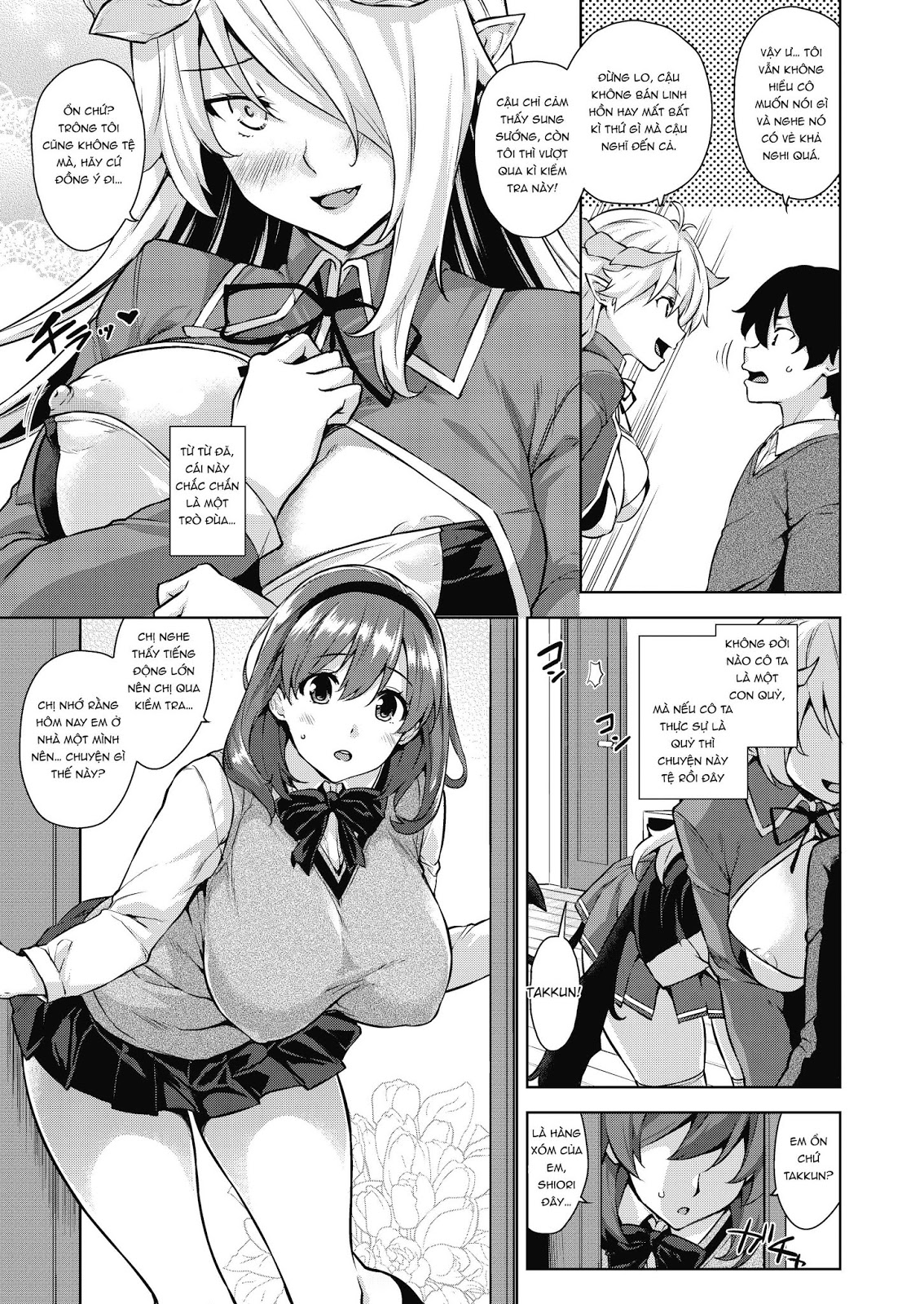 Đọc truyện hentai Akuma De JK! - Chap 1