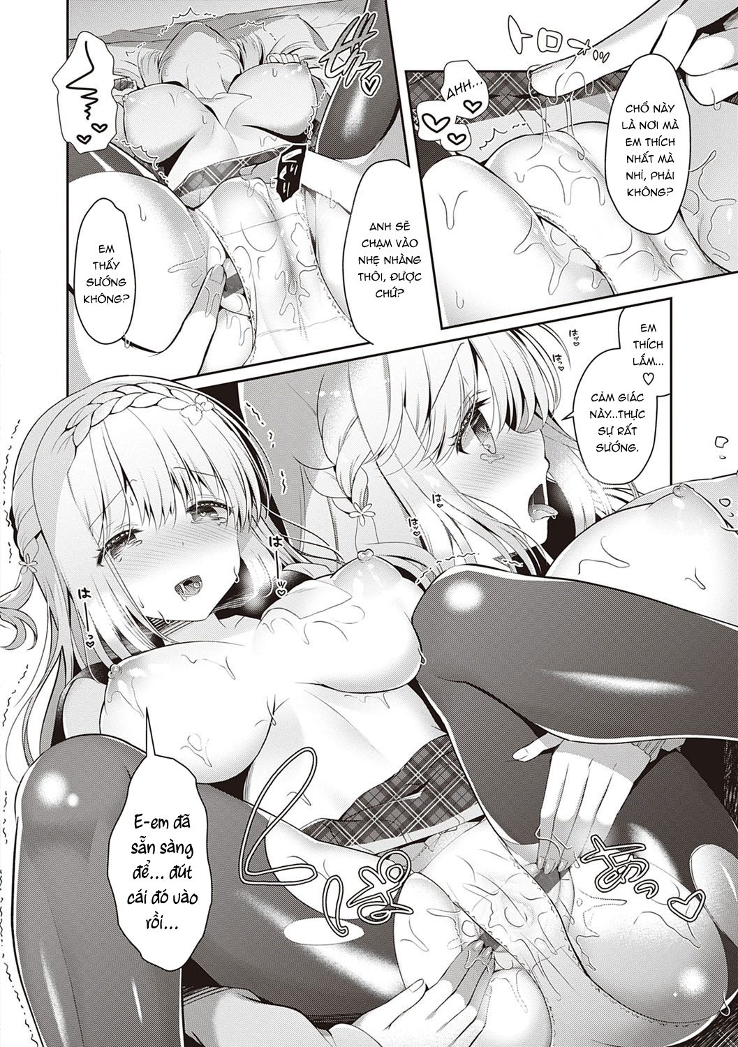 Đọc truyện hentai Osananajimi de Koibito no Kanojo to Shitai Koto Zenbu - Chap 5: Buổi học chung bí mật với người bạn thời thơ ấu