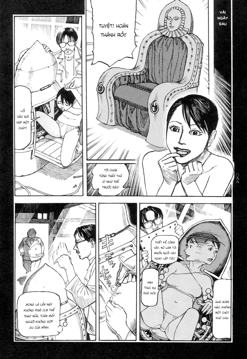 Đọc truyện hentai Ban chuyên án dị thường Maru PSI - Chap 4: Người - Ghế