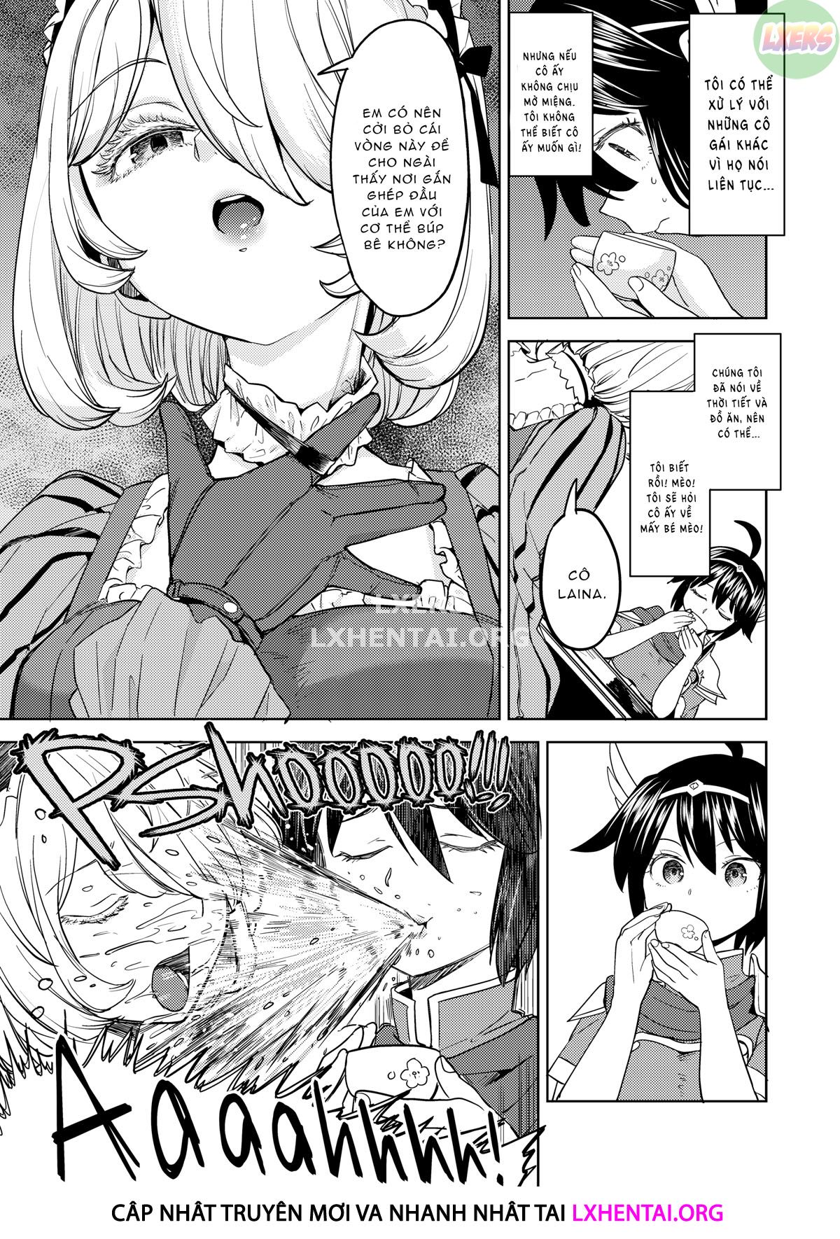 Đọc truyện hentai Tái sinh thành một nữ anh hùng có 5 người vợ quỷ - Chap 4
