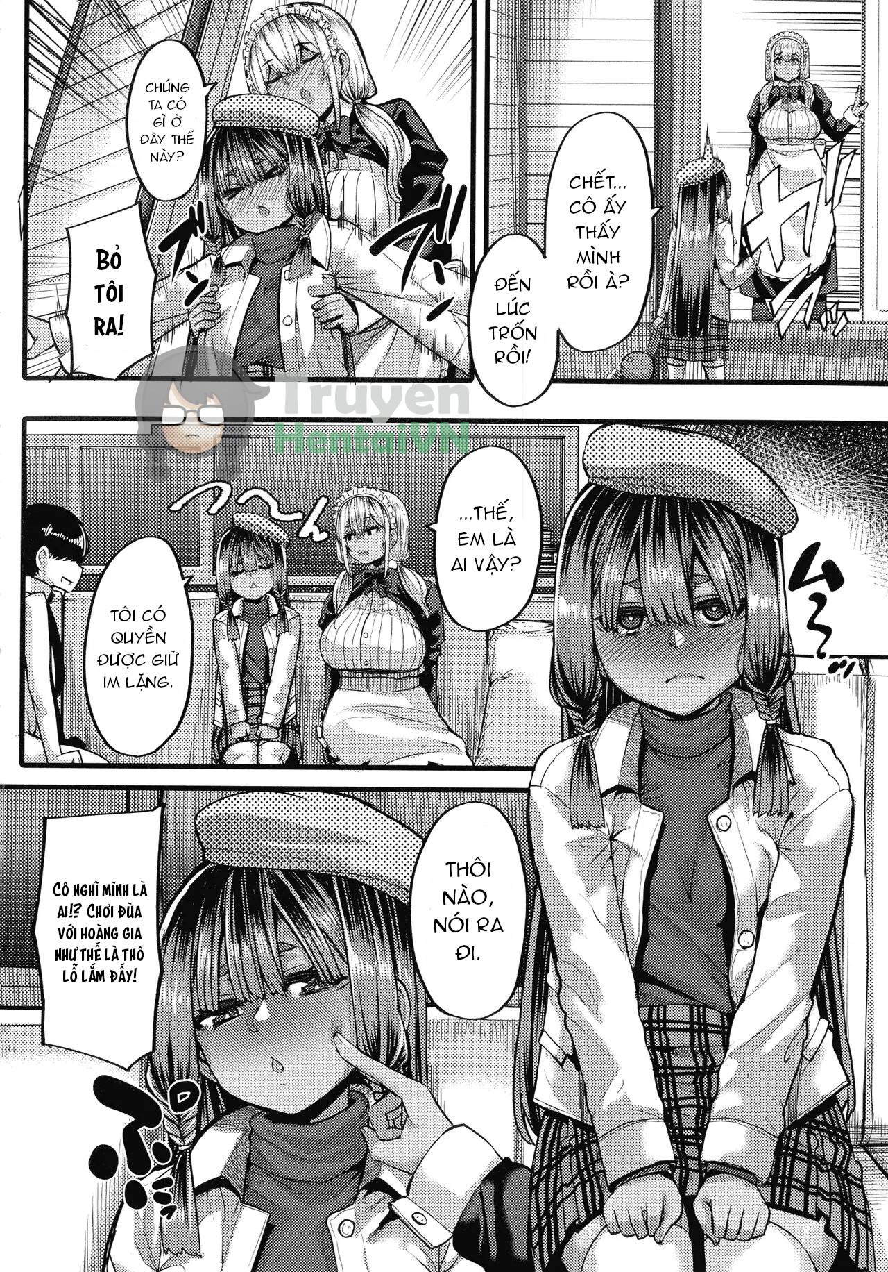 Đọc truyện hentai Kasshoku Hime to Himitsu no Keiyaku - Chap 3