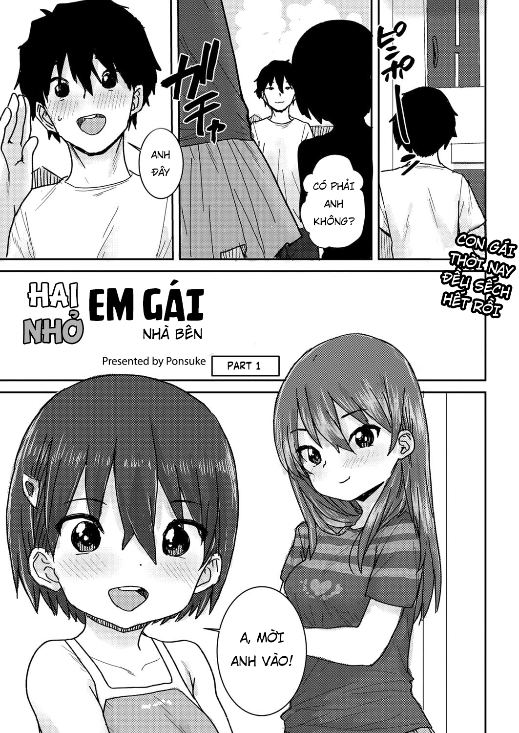 Đọc truyện hentai Hai nhỏ em gái nhà bên - Phần 1