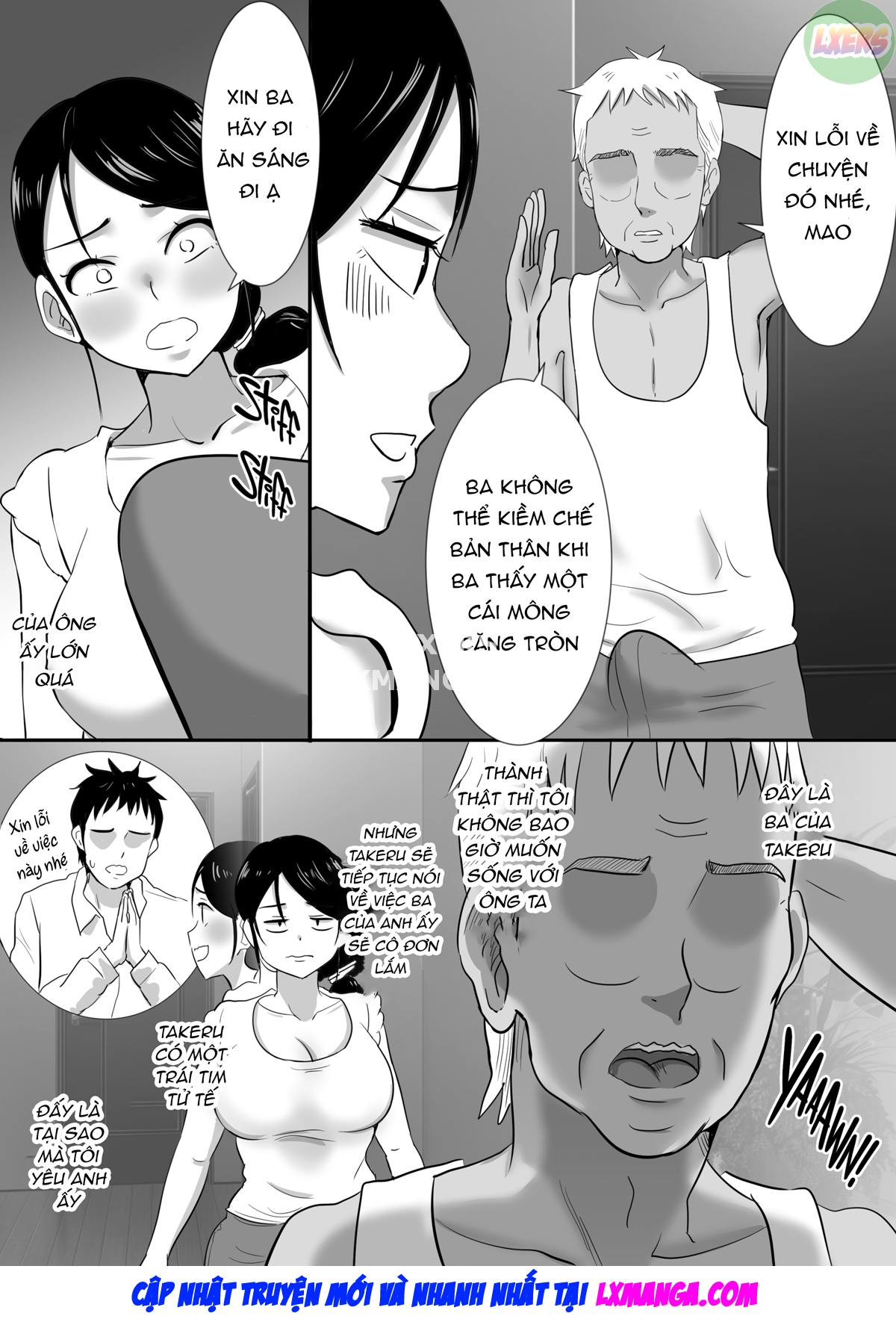 Đọc truyện hentai Ở cùng bố vợ - Oneshot