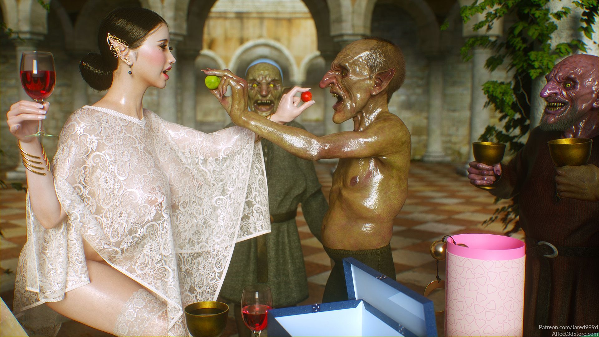 Đọc truyện hentai Elf Slave - Chapter 5: Goblin Bride - Main Set