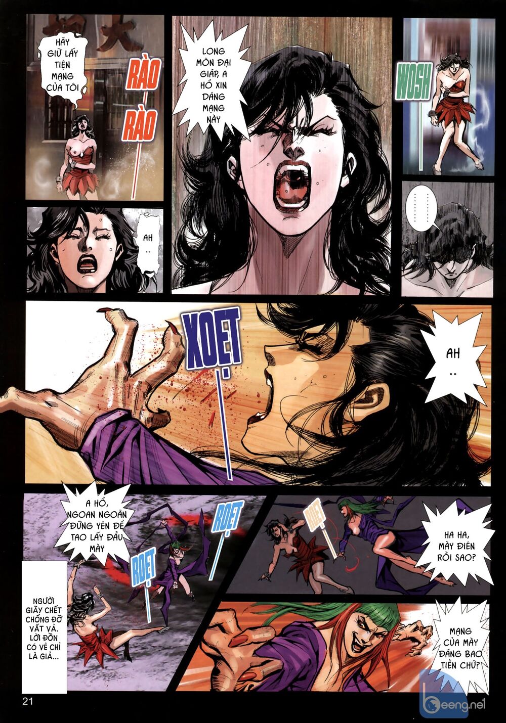 Đọc truyện hentai Nữ Hồng Côn - Chap 8