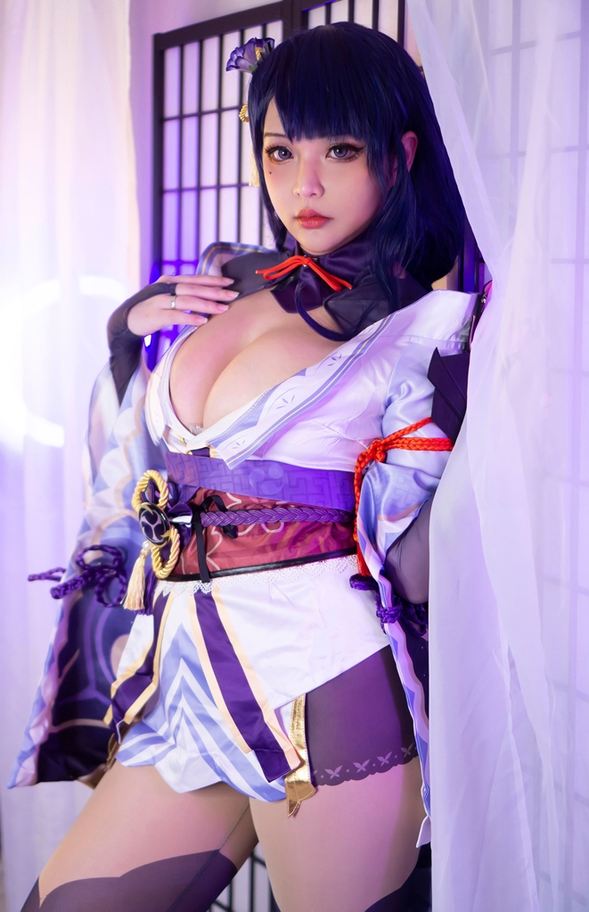 Đọc truyện hentai Tuyển tập Albums siêu phẩm Cosplay - Chap 241 - Hana Bunny – Raiden Shogun