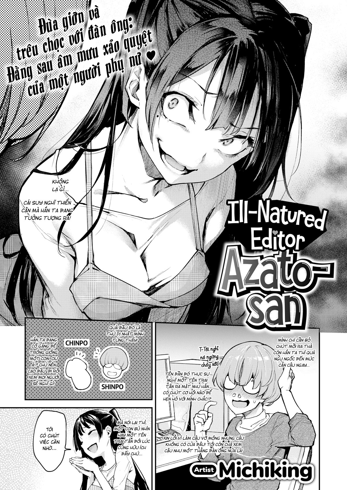 Đọc truyện hentai Dâm Nữ Buồn Tình Azato-san - Chap 1