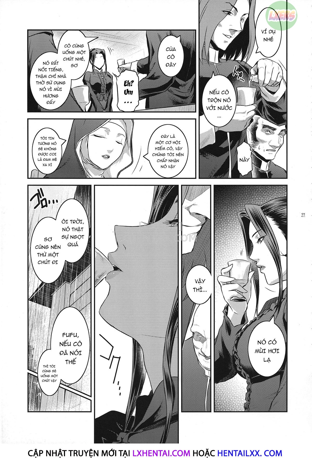 Đọc truyện hentai Kyoukai. - Chap 1