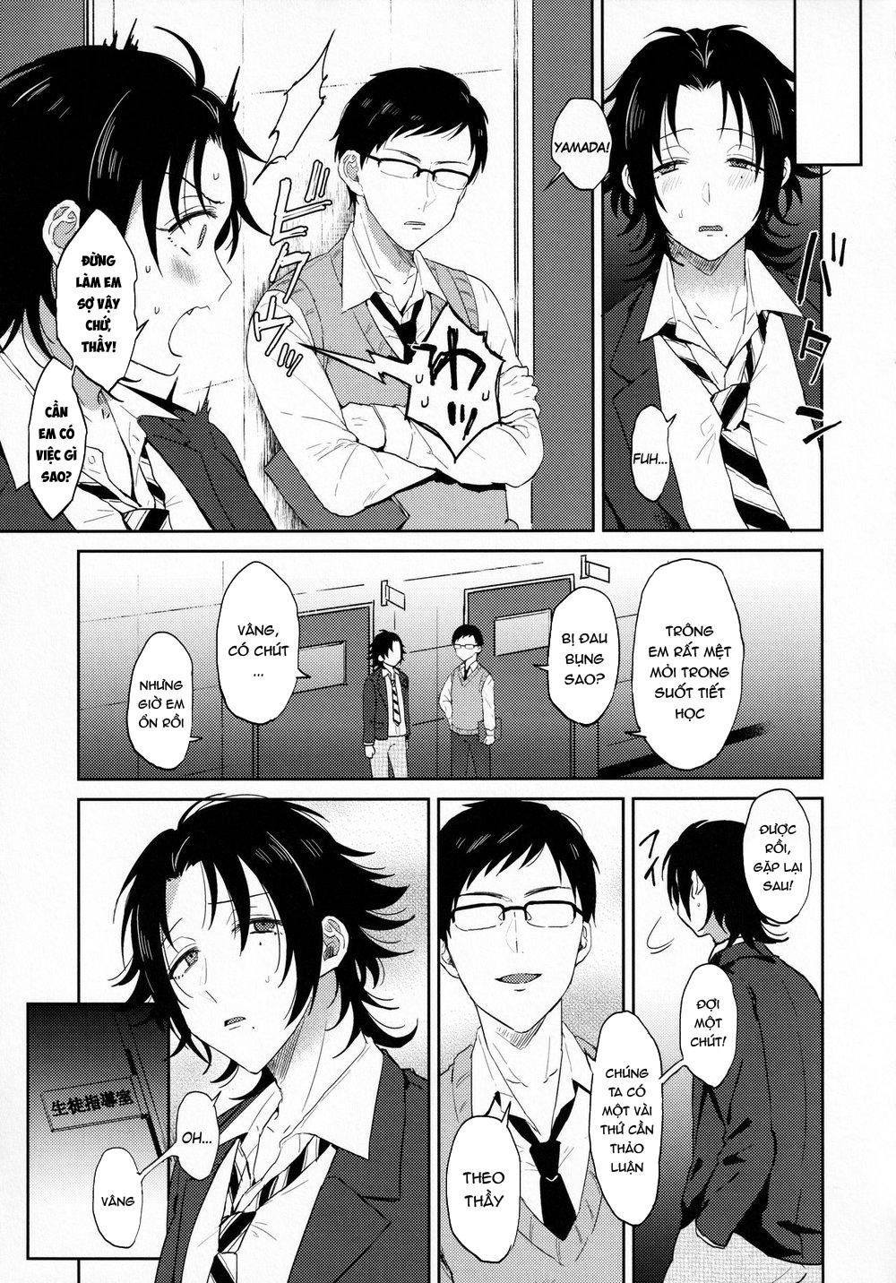 Đọc truyện hentai Oshiego Yamada o Kyouhaku Mesu Ochi Sex - Chap 1