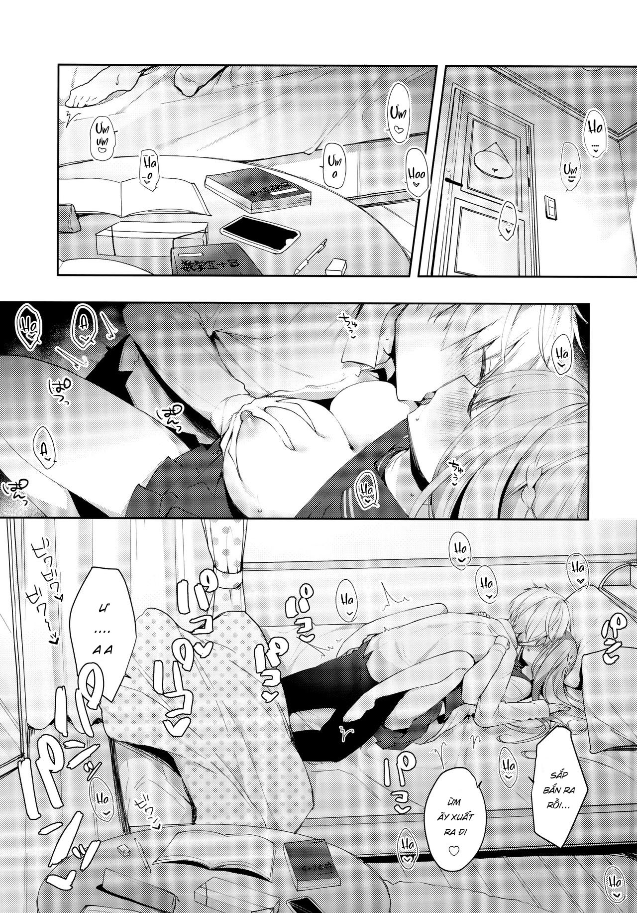 Đọc truyện hentai Kouhai Danshi ni Netorare SEX - Chap 1 - Có che