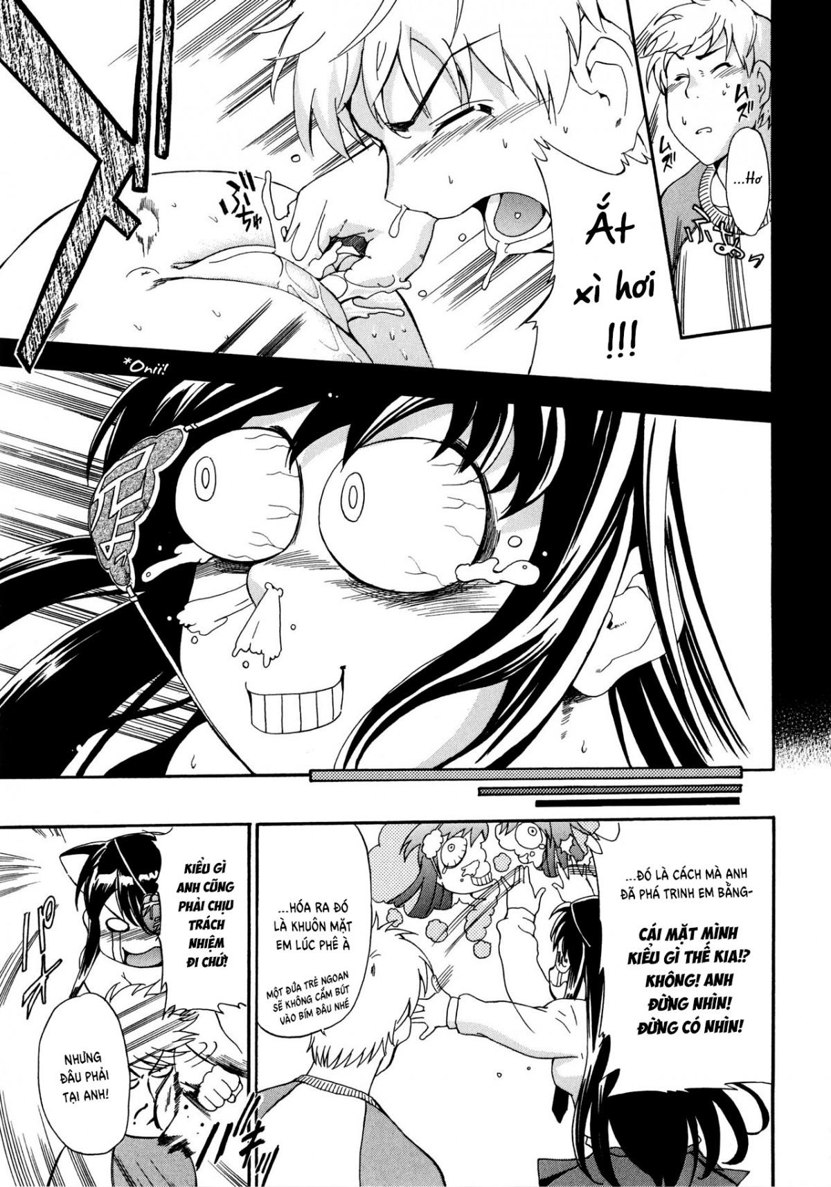 Đọc truyện hentai My Fucked-in-the-Head Younger Sister Comes in, Wearing Cat Ears and an Eyepatch - Oneshot