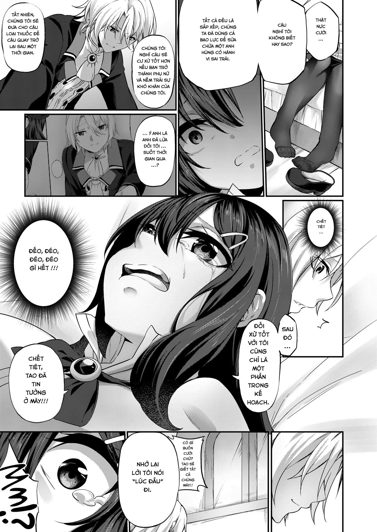 Đọc truyện hentai Ranbou Yuusha ga Bouken-sha Gild no Uketsuke jou ni Natte Shiawase ni Naru Hanashi - Chap 1