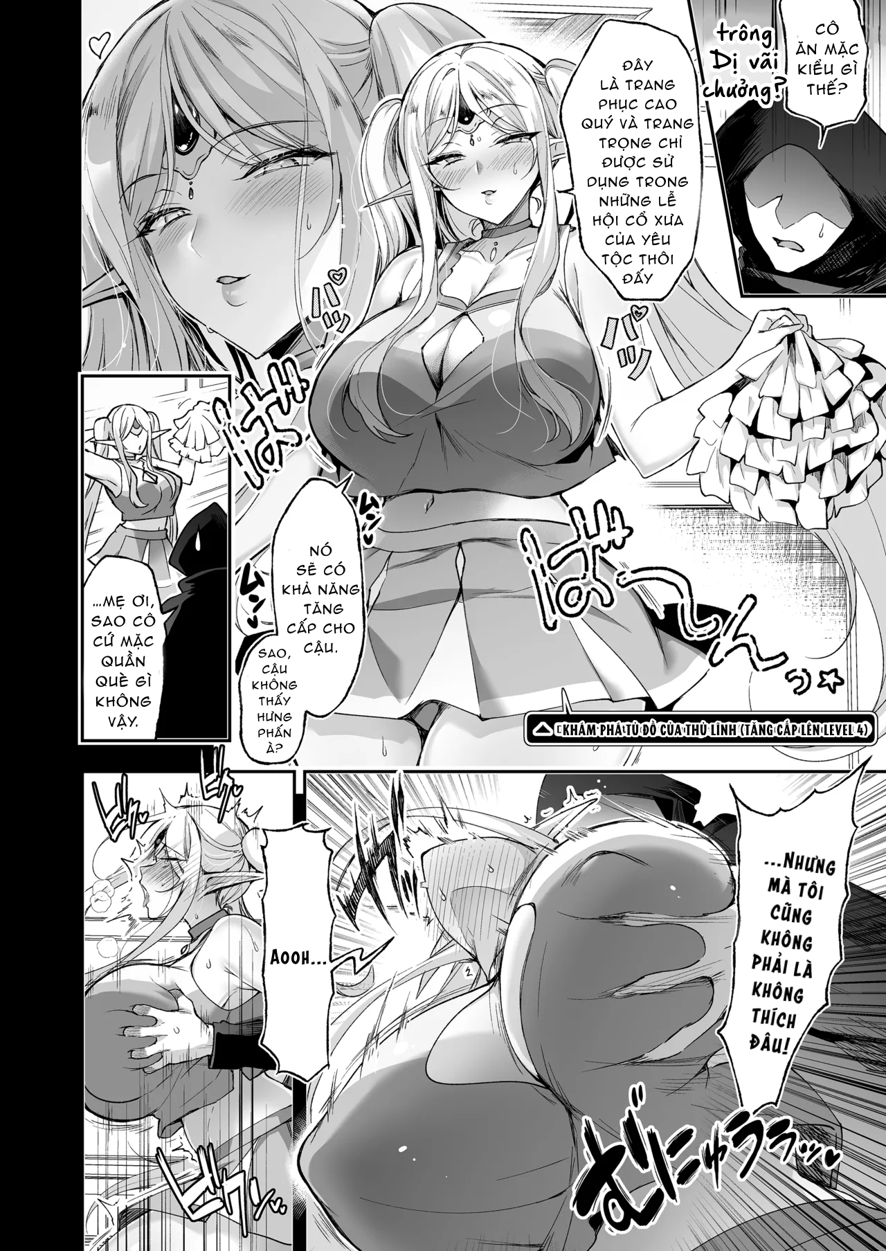 Đọc truyện hentai Elf ni Inmon o Tsukeru Hon LEVEL:8 - Oneshot