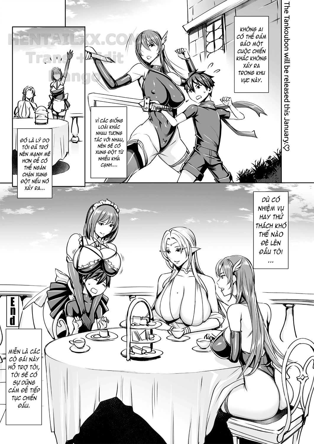 Đọc truyện hentai Please Cum Lots ♪ Lord Hero ♥ - Chap 11 - END
