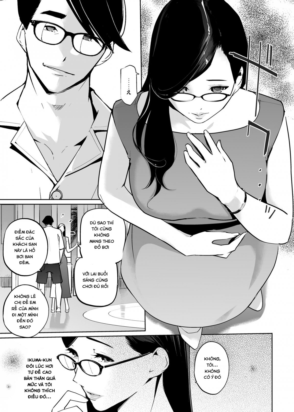 Đọc truyện hentai NTR Midnight Pool 2 - Chap 1