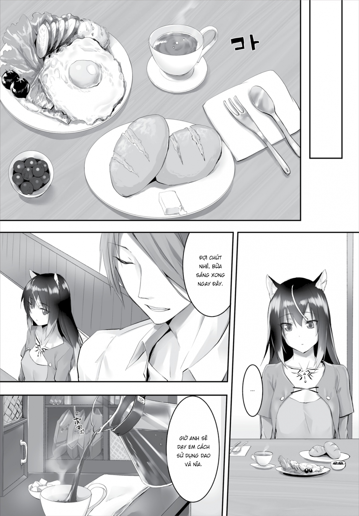 Đọc truyện hentai Nô lệ tai mèo - Chap 4