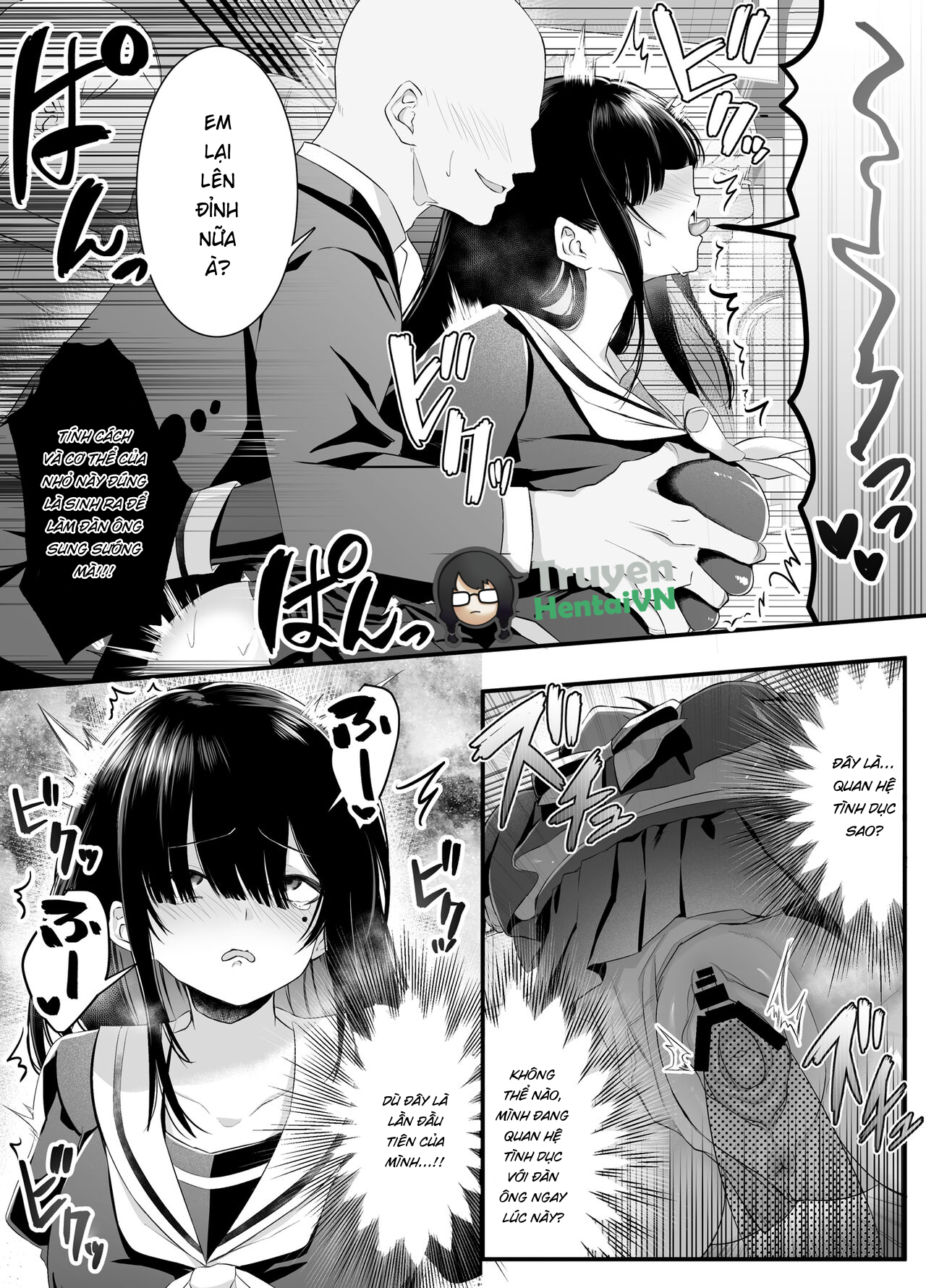 Đọc truyện hentai Fujun Isei Kouyuu shitara Soku Taigaku no Seijun Muku na Gakuensei ni Itazura ~Densha Chikan Hen~ - Oneshot