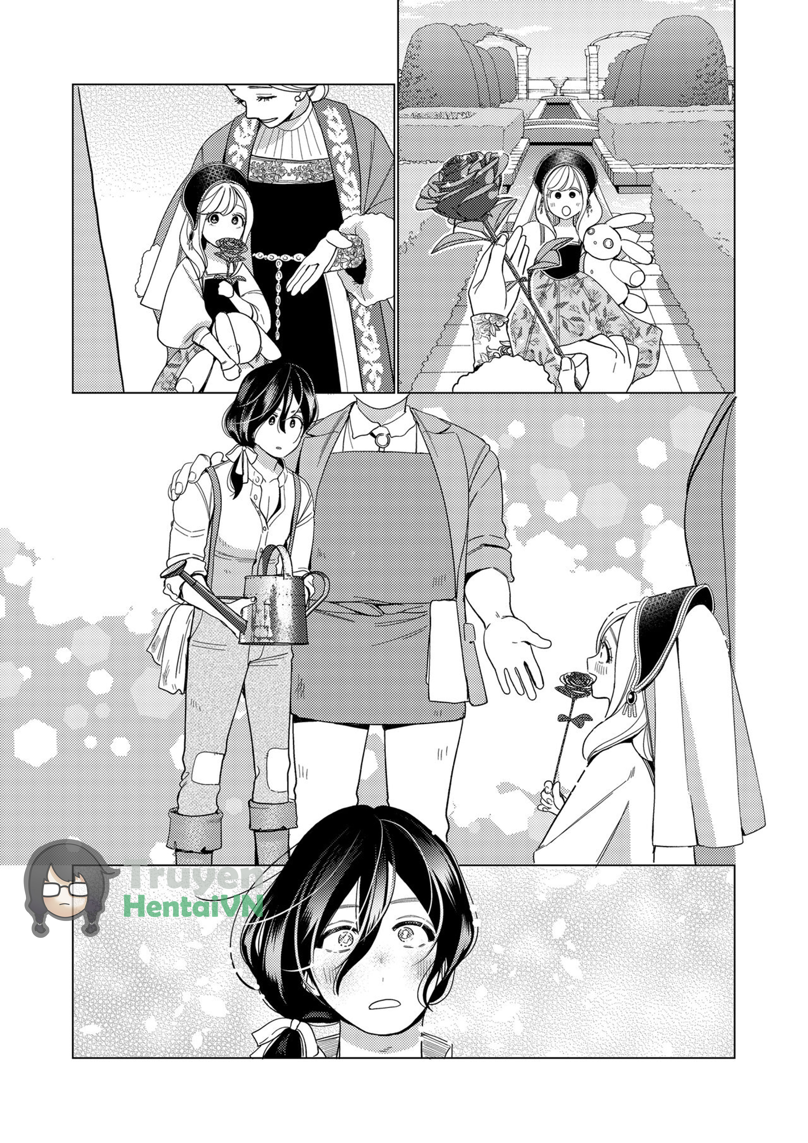 Đọc truyện hentai Seijo wa Tekikoku no Ou ni Otosareru - Oneshot