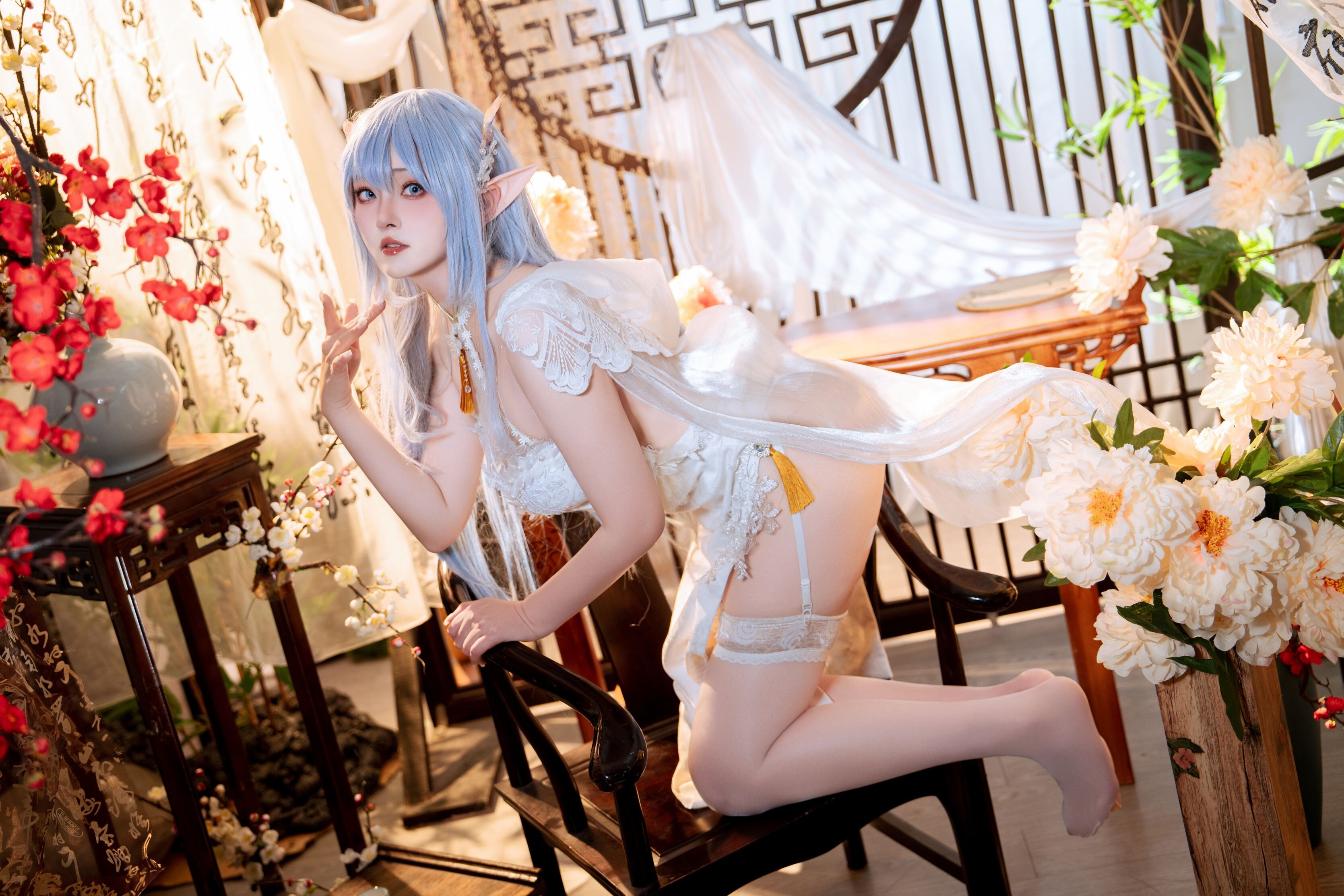 Đọc truyện hentai Tuyển tập Albums siêu phẩm Cosplay - Chap 978 - Natsuko - Azur Lane Albion Cheongsam