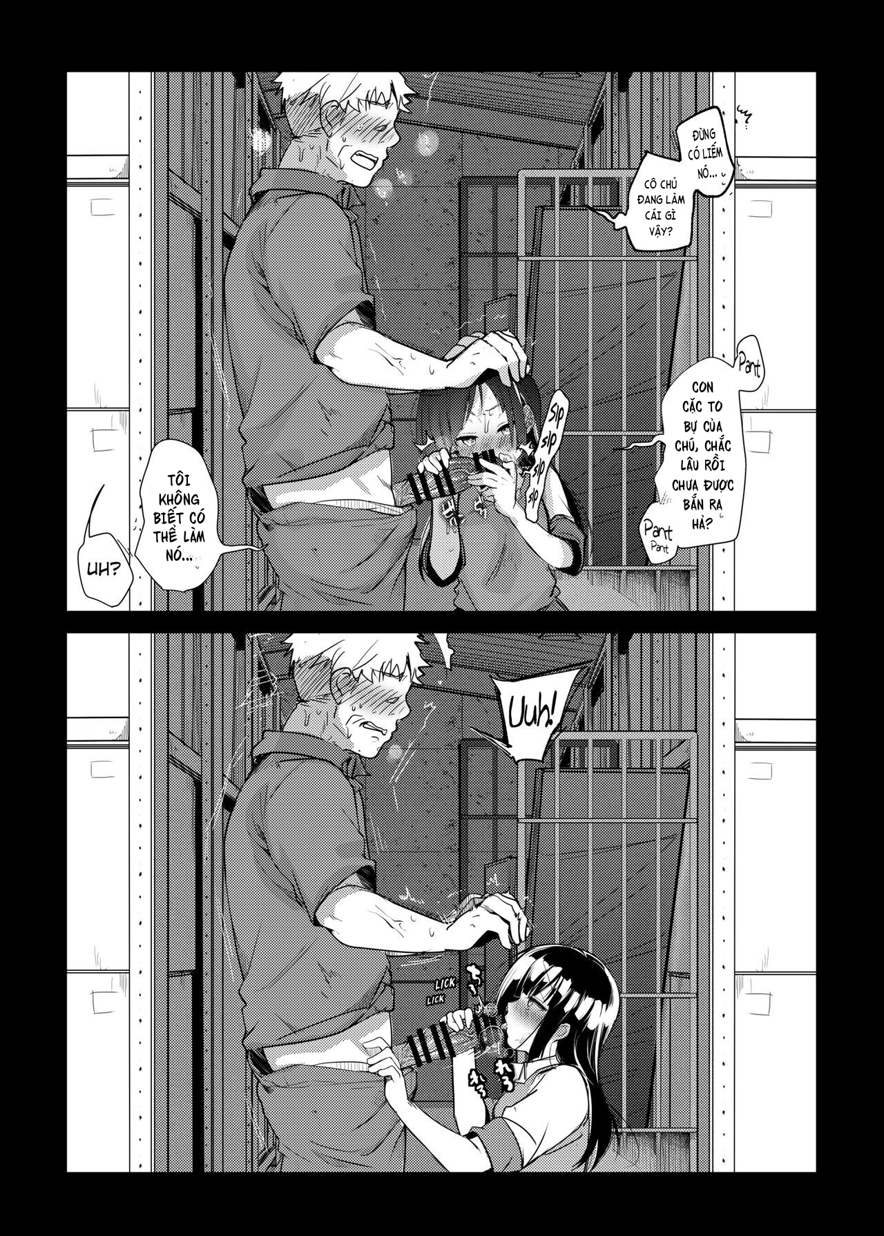 Đọc truyện hentai Làm tình với con gái chủ tịch tại nhà kho của công ty - Oneshot