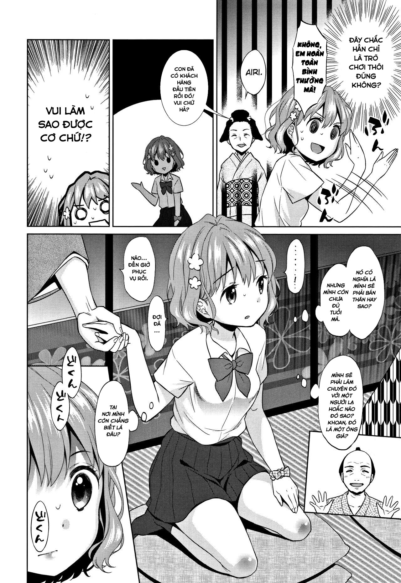 Đọc truyện hentai Heisei JC in Meiji Yobaimura - Chap 2.1