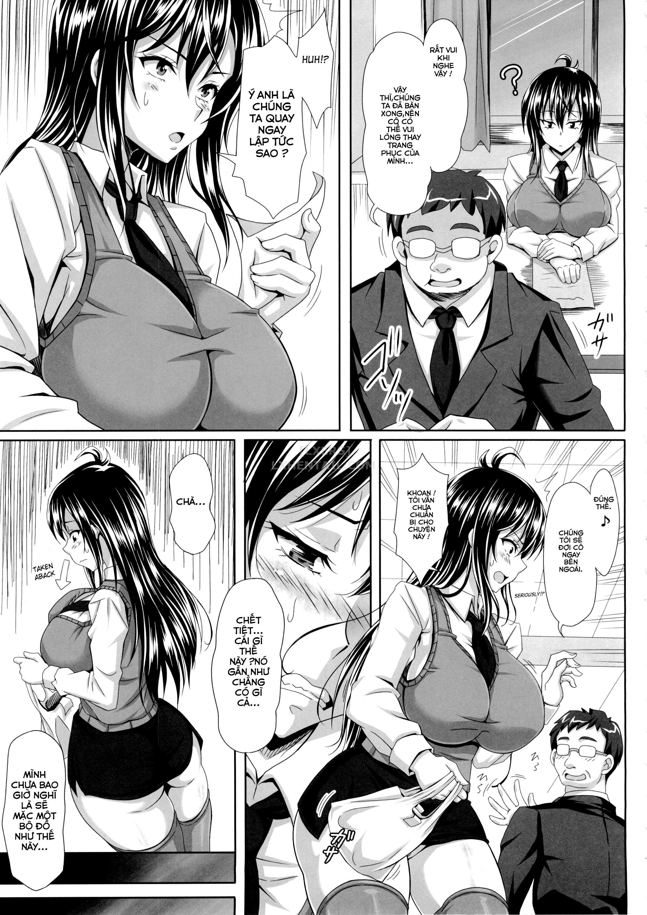 Đọc truyện hentai Boku dake no Bakunyuu Ona-maid - Yuna Sensei no Junan - Oneshot