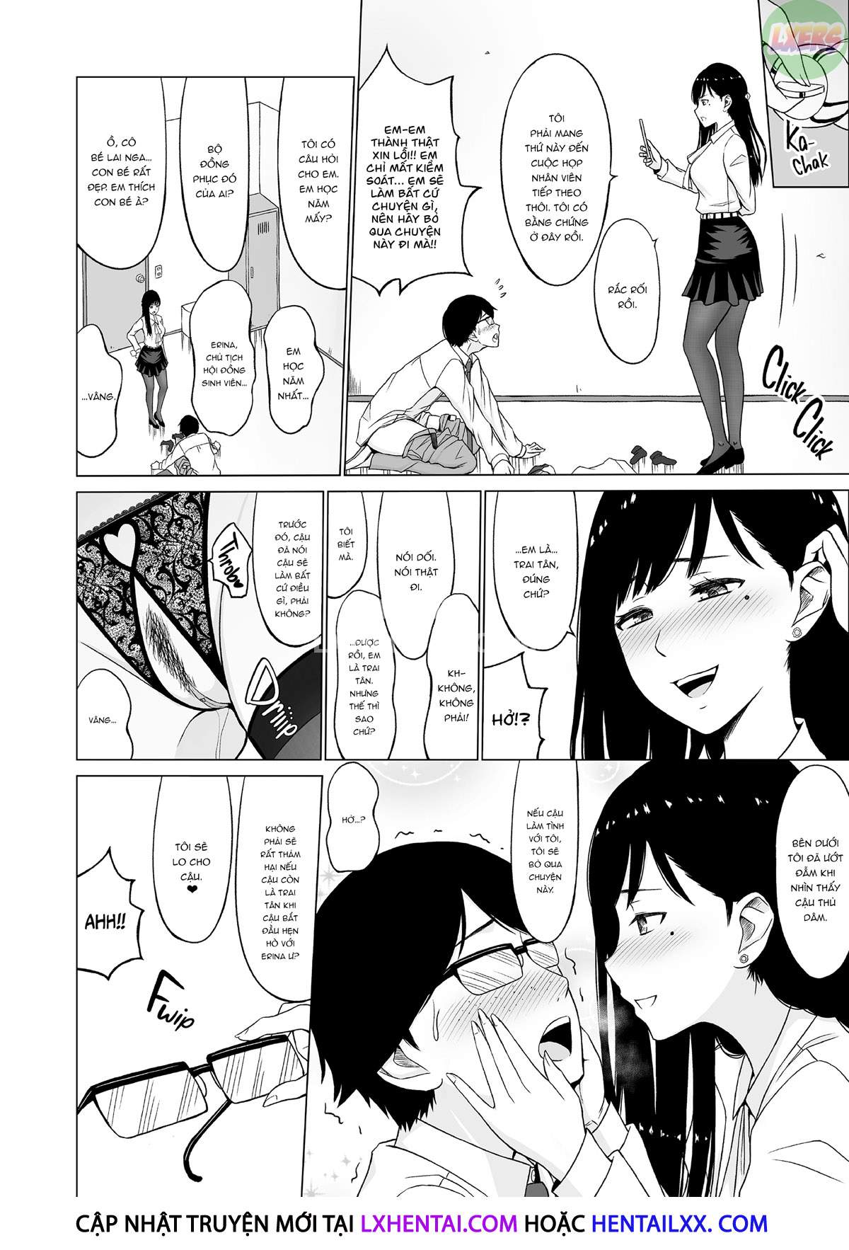 Đọc truyện hentai Học viện khiêu dâm - Chap 2