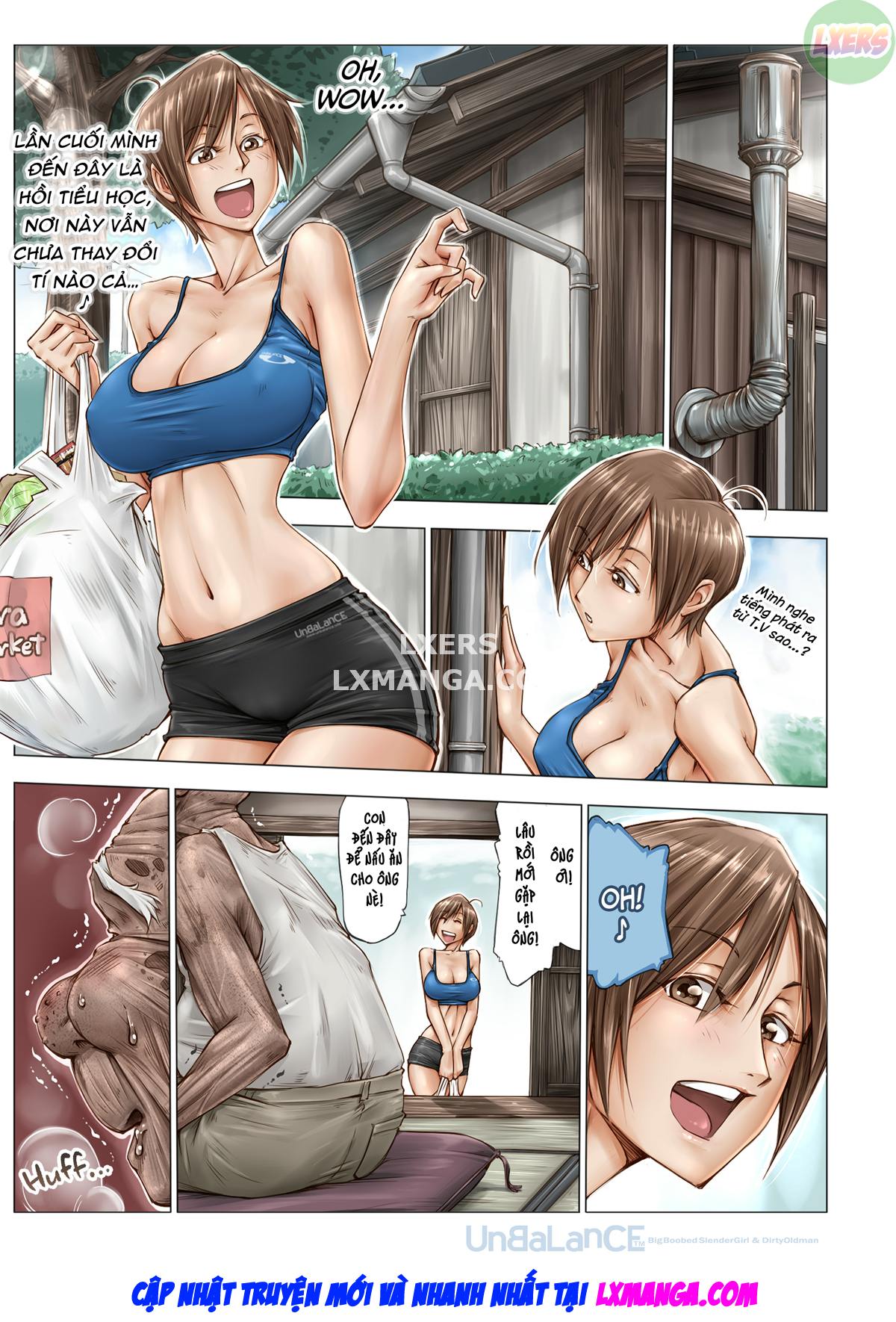 Đọc truyện hentai Hài lòng bởi một ông già yếu đuối - Chap 1