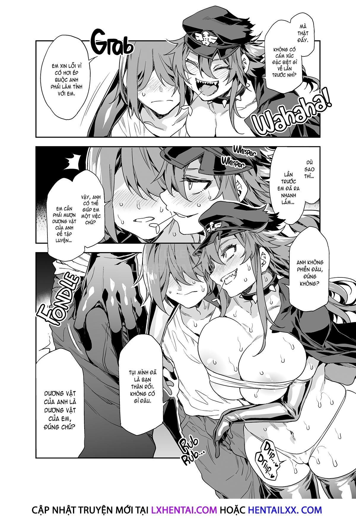 Đọc truyện hentai Teisou Kannen Zero No Onna Tomodachi - Chap 4 - The Delinquent Girl With Zero Chastity and her Mom