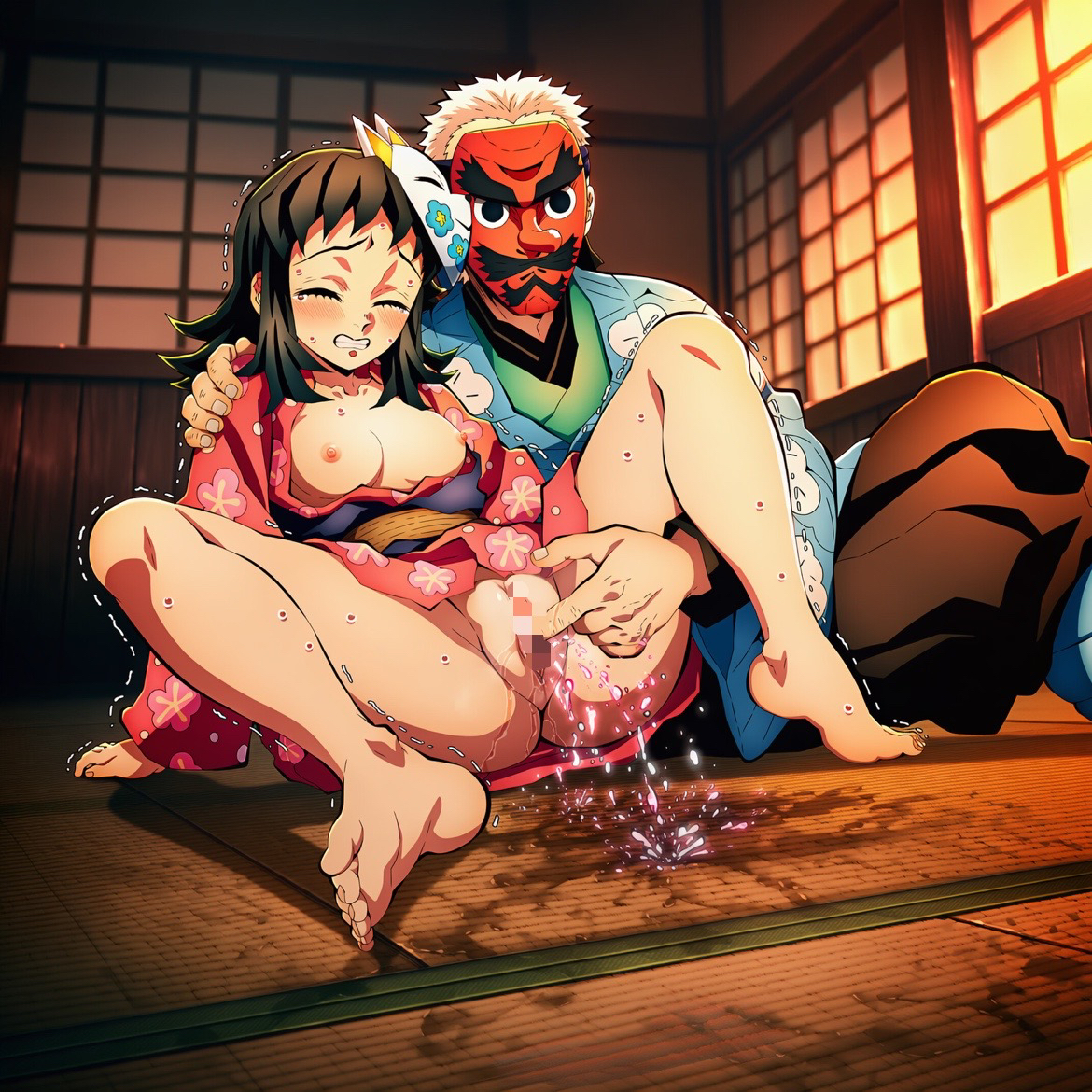 Đọc truyện hentai Tuyển tập Albums Art hentai - Chap 669 - Makomo [Water Breathing, Vaginal Form, Squirting]