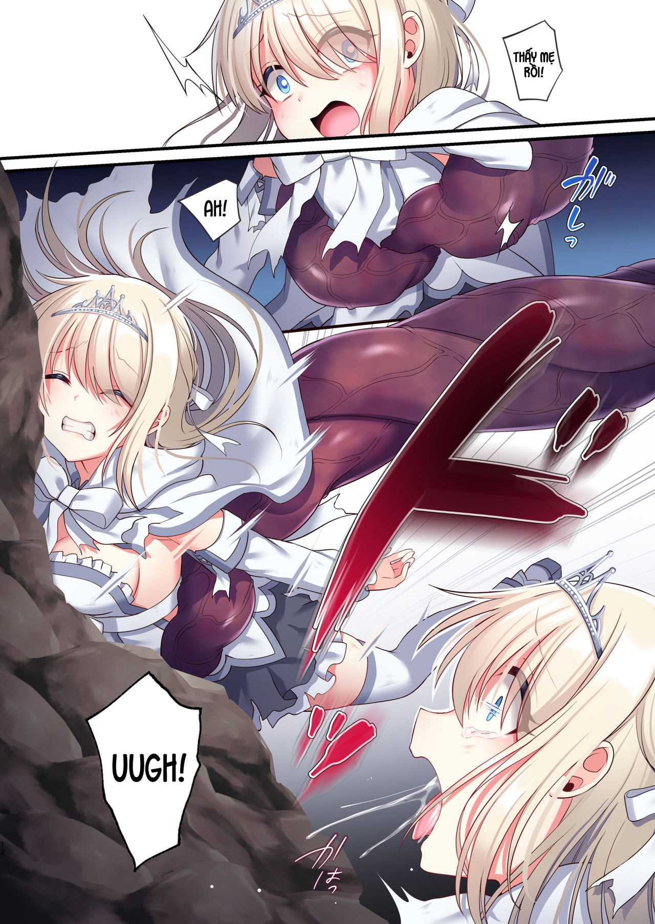 Đọc truyện hentai Noroi no Yubiwa de Game Over + Omake CG - Chap 1: mở giao tranh