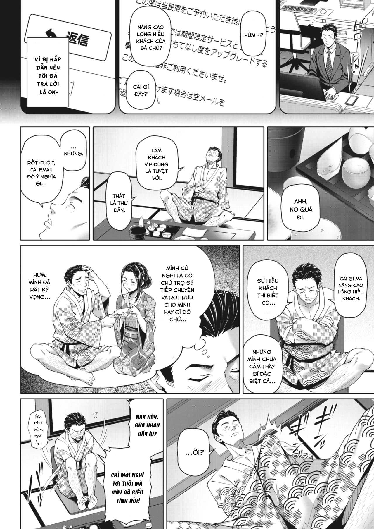 Đọc truyện hentai Nengoro no Yado - Oneshot