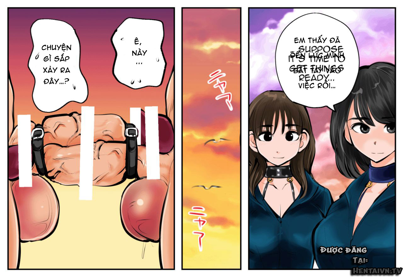 Đọc truyện hentai Kinkeri Kyosei in Beach - Oneshot