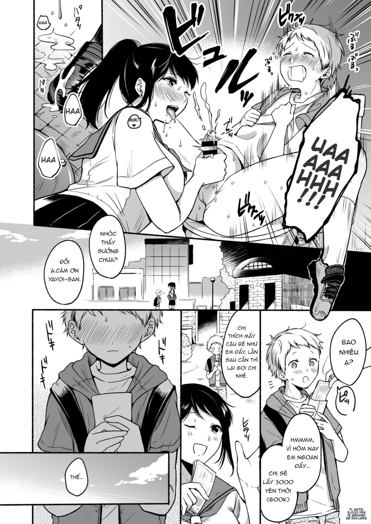 Đọc truyện hentai Uraaka Onee-san to Icha Love Seitsuushiki - Oneshot