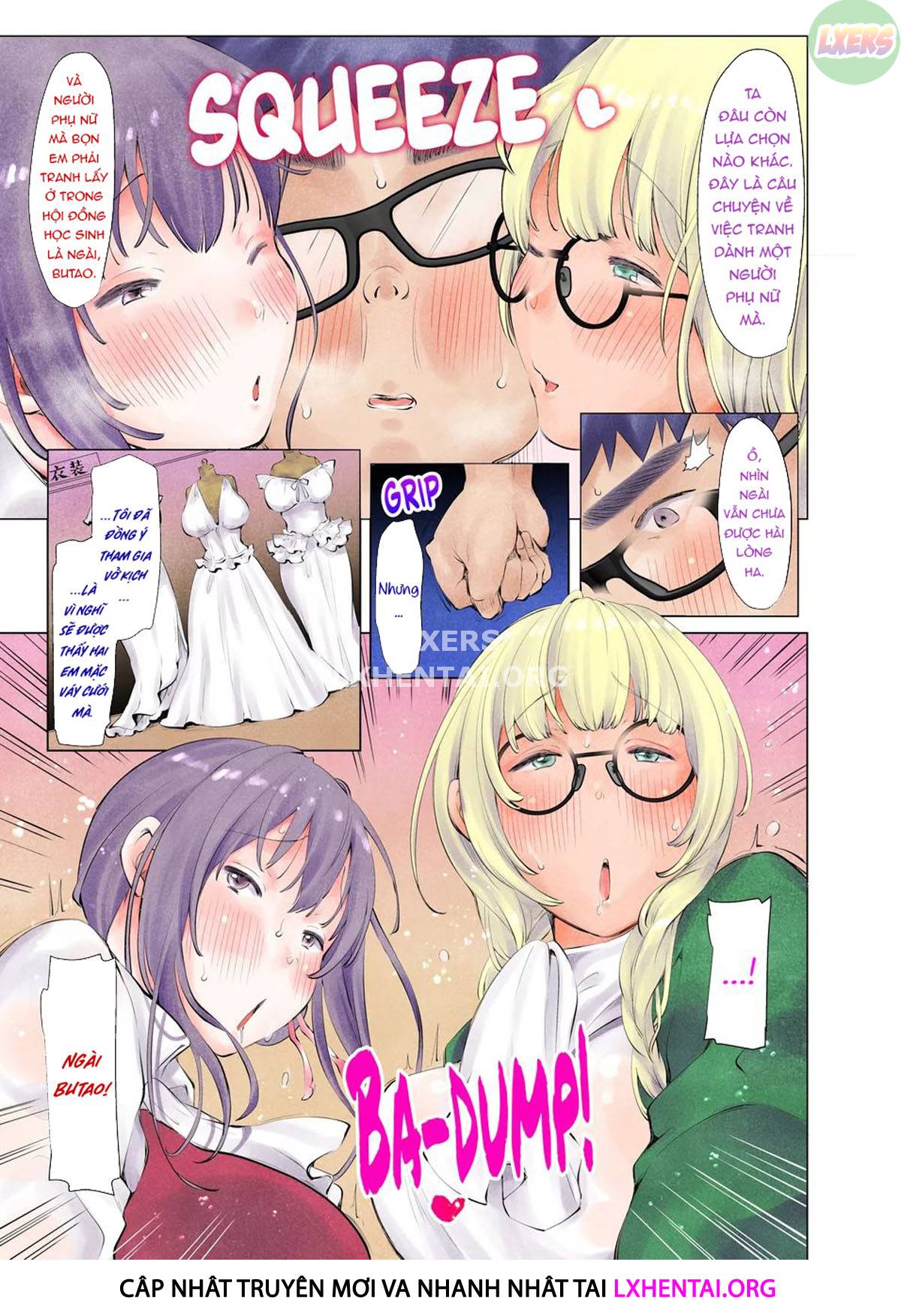 Đọc truyện hentai Chúng em có thể phục vụ anh không, chủ nhân? - Chap 3 - [END]