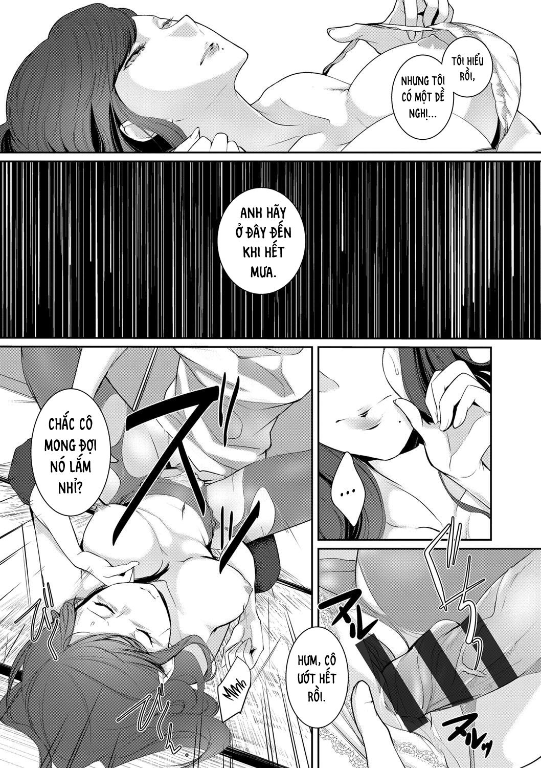 Đọc truyện hentai Một Thoáng Đêm Mưa - Oneshot