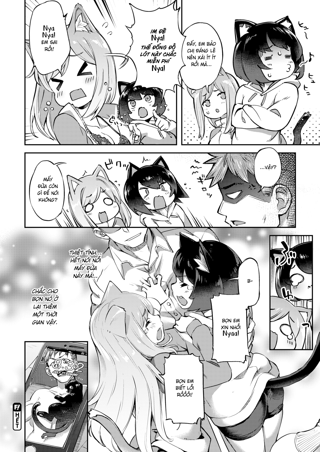 Đọc truyện hentai Hai Bé Mèo Lang Thang - Chap 3