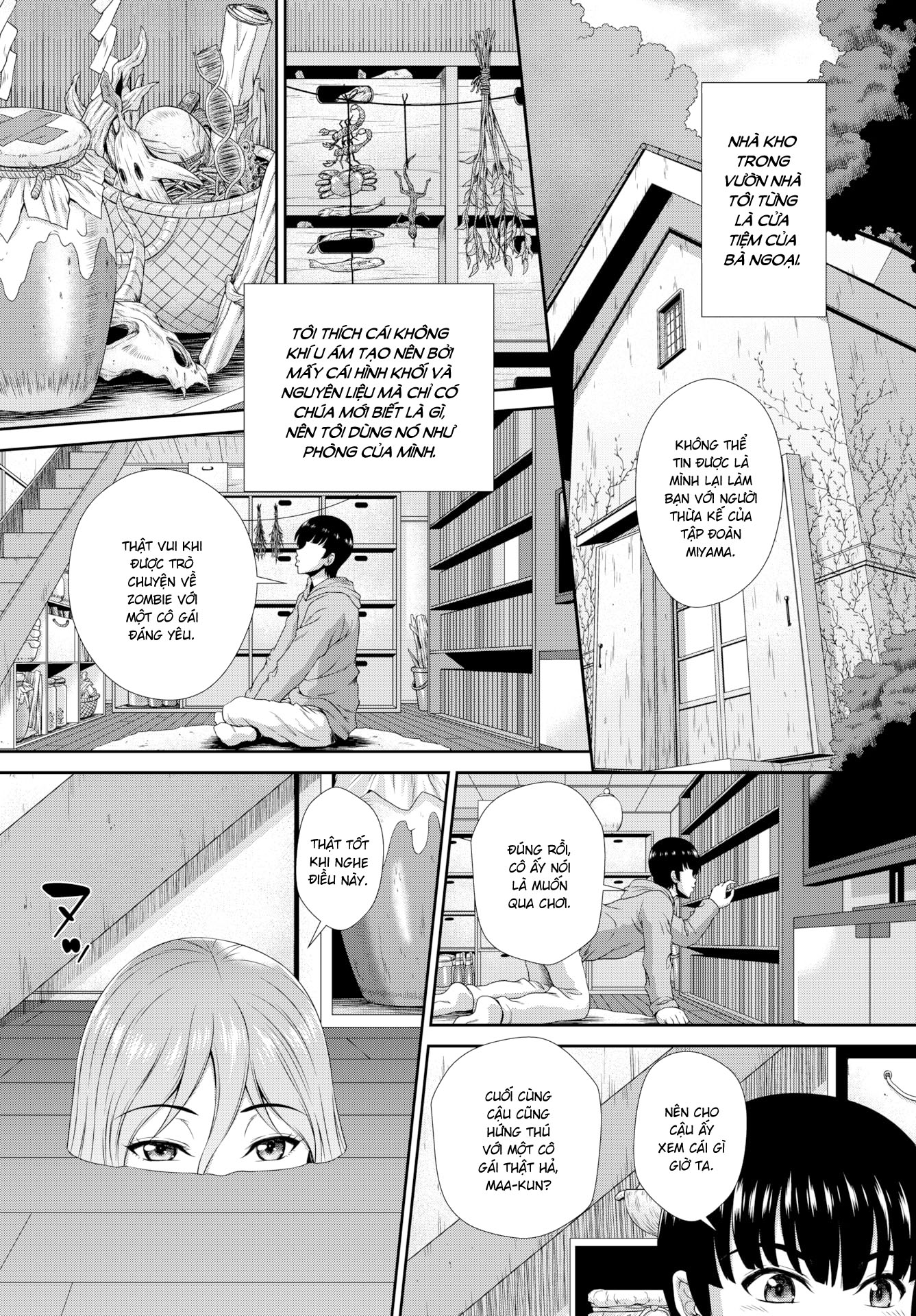 Đọc truyện hentai Cách để duy trì sự sống cho một cô gái Zombie - Chapter 1: Biến cố