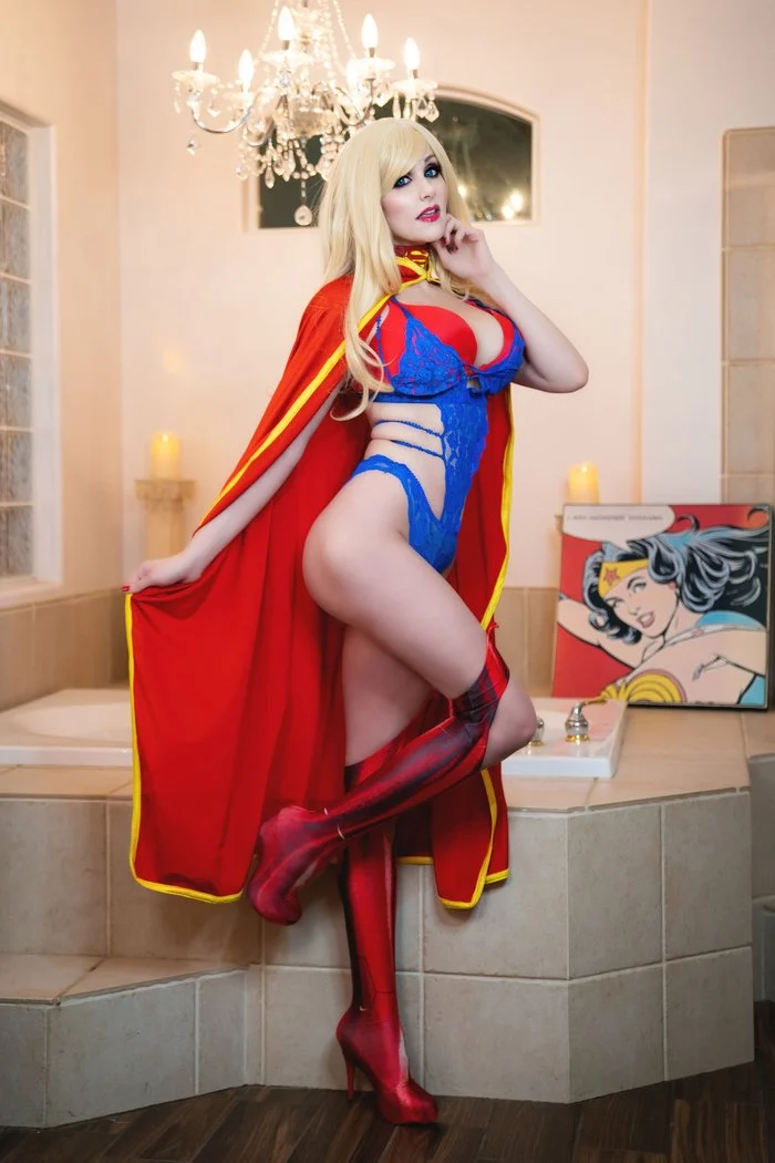 Đọc truyện hentai Tuyển tập Albums siêu phẩm Cosplay - Chap 969 - [Angie Griffin] Supergirl